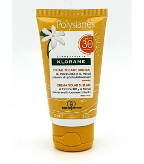 Klorane Polysianes Sublime Sun Cream Spf30 Al Tamanu Bio 50Ml