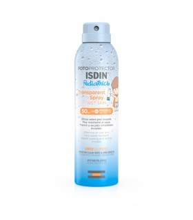 Isdin 50+ Transparent Wet Skin Spray 250 Ml Photoprotector