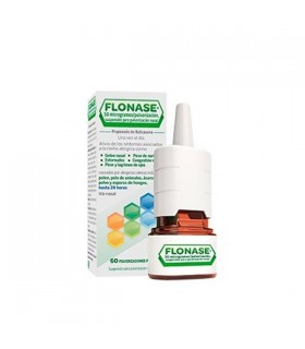 Flonase 50 Mcg/Pulsacion Nebulizador Nasal 60 Dosis