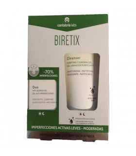 Biretix Duo Gel Anti-Imperfecciones 30 Ml + Gel Limpiador Purificante 150 Ml