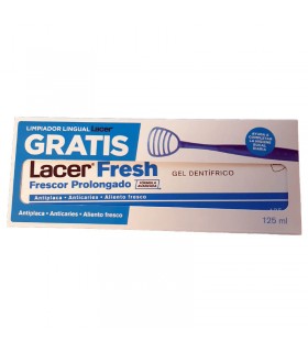 LACERFRESH DENTIFRICO GEL 125 ML + FREE LINGUAL CLEANER