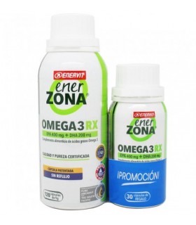 Enerzona Omega 3 RX 1 G 120 Capsulas + 30 Cápsulas de Regalo