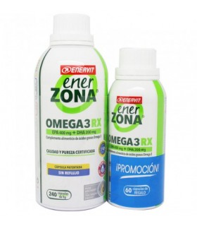 Enerzona Omega 3 RX Pack 240 Cáps + 60 Cáps GRATIS