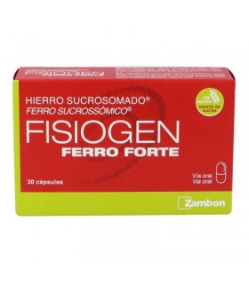 Fisiogen Ferro Forte 30 Cápsulas