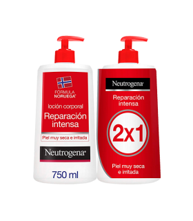 Neutrogena Intense Repair Loción Corporal Reparadora 750 Ml + 750 ML GRATIS