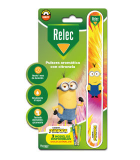 copy of Relec Pulsera Aromática Citronela Minion Azul 1 Und