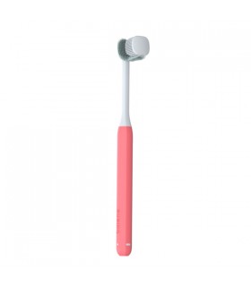 Cepillo dental adulto balene suave color coral