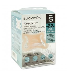 Suavinex Chupete Silicona Fisiologico SX PRO ZERO-ZERO -2 - 2m 1 Und