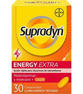 Supradyn Energy Extra 30 Comprimidos