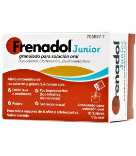 Frenadol Junior 10 Sobres