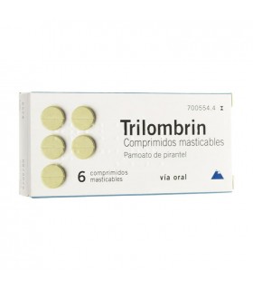 Trilombrin 250 mg 6 Comprimidos masticables