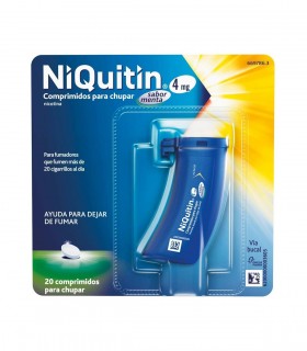 Niquitin 4 MG 20 Comprimidos Para Chupar Menta