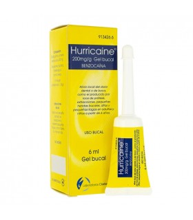 HURRICAINE 200 MG/ML TOPICO GEL 6 ML