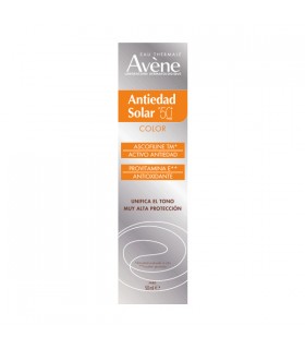 Avene Solar Antiedad con Color SPF 50+ 50 ML