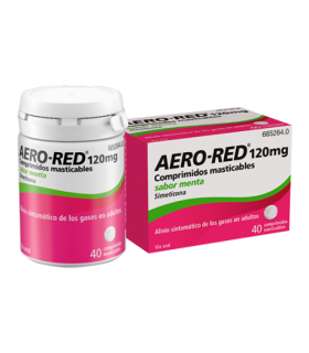 Aero Red 120 MG 40 Comprimidos Masticables Menta