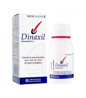 Dinaxil Capilar Minoxidil 20 Mg/Ml Solución Cutánea 60 Ml