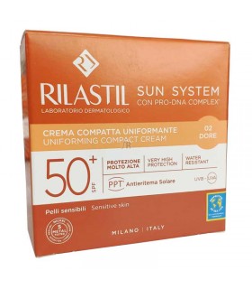 Rilastil Sun System 50+ Crema Compacta 10 G Color 02 Dore