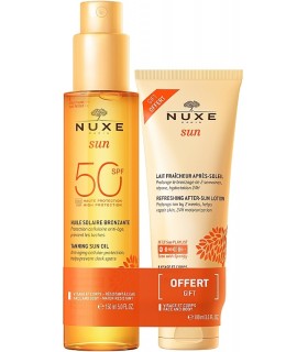 Nuxe Sun Aceite Solar Bronceante SPF 50 150 ML + Regalo After-Sun 100 ML