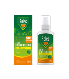 Relec Fotoprotector SPF 50 con Citronela Spray 100 ML