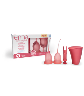 Copa Menstrual Enna Cycle Easy Cup Talla M (Con Aplicador)