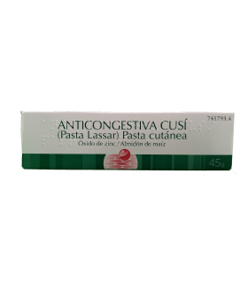 Anticongestiva Cusi Pasta Lassar 45 G