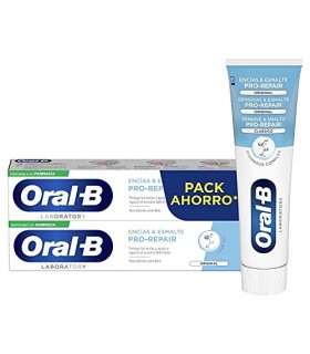 ORAL-B ENCÍAS & ESMALTE REPAIR ORIGINAL PASTA DENTAL DUPLO 2 X 100 ML