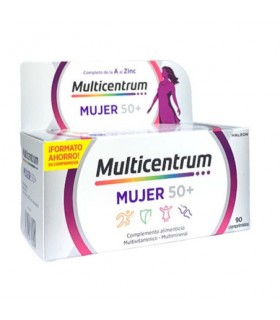 Multicentrum Mujer 50+ 90 Comprimidos