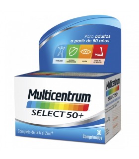 Multicentrum Select 50+ 30 Comprimidos