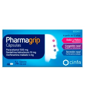 Pharmagrip 14 Cápsulas