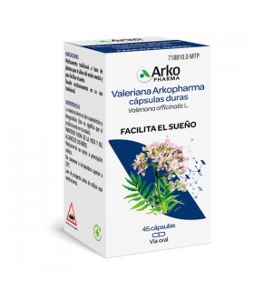 ARKOCAPSULAS VALERIANA 350 MG 45 CAPSULAS