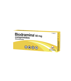 BIODRAMINA 50 MG 4 COMPRIMIDOS