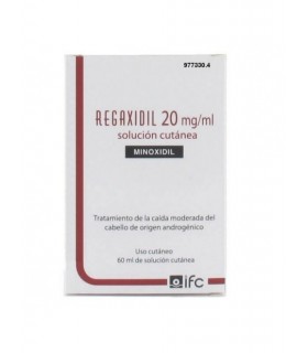 Regaxidil 20 Mg/Ml Solucion Cutanea 1 Frasco 60 ML