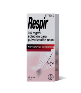 Respir 0.5 Mg/Ml Nebulizador Nasal 20 ml