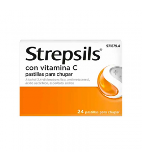 Strepsils With Vitamin C 24 Sucking Pills