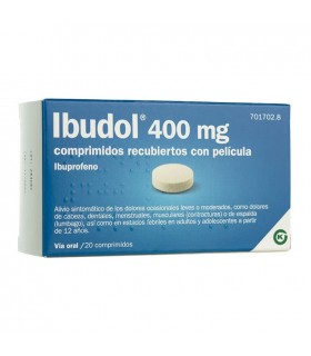 IBUDOL 400 MG 20 COATED TABLETS