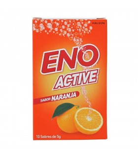 Eno  Active 10 sobres  5G sabor naranja