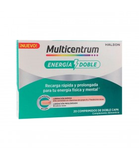 Multicentrum Energia Doble 20 Comprimidos