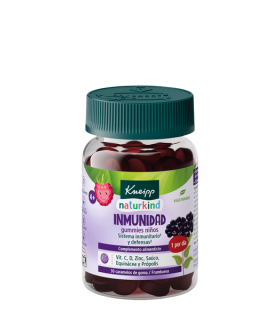 Kneipp Gummies Niños Inmunidad Frambuesa 30 Caramelos