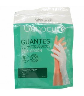 Genove Cotton Dermatologic Gloves Size S