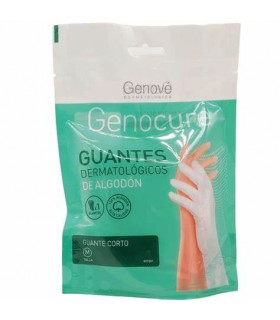 Genove Guantes Dermatologicos De Algodon Talla Media 1 Und