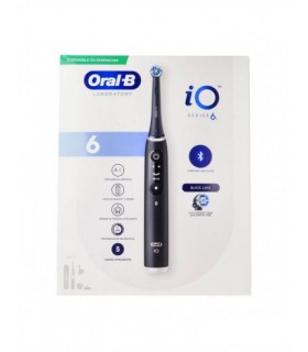 Cepillo Dental Eléctrico Oral-B Limpieza Profesional IO 6 Color Negro