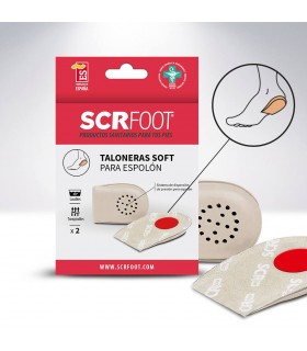 SCRFOOT Taloneras Soft Relax Plus Talla M 2 Uds