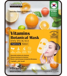 Mascarilla Facial Botánica de Vitaminas 1 Unidad 23 ML