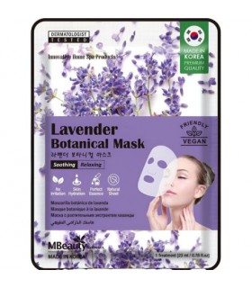 Mascarilla Facial Botánica de Lavanda 1 Unidad 23 ML