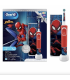 Cepillo Dental Electrico Recargable Infantil Oral-B Kids Spiderman Con Estuche De Viaje