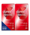 Durex Duplo Sensitivo Contacto Total 2ªU-50%