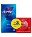 DUREX NATURAL PLUS 12 + 3 DUREX SENSITIVE