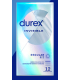 DUREX EXTRA FINE INVISIBLE PRESE