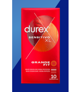 Durex Sensitivo XL Preservativos 10 Uds