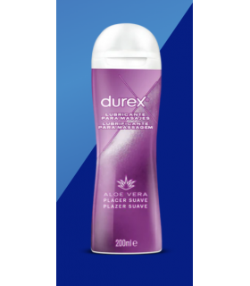 DUREX PLAY MASSAGE LUBRI. 200 ML (ALOE VERA)